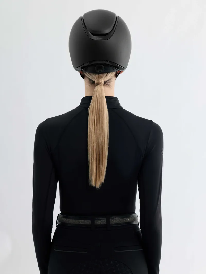 LeMieux Verv Competition Helmet - Matte Black-4