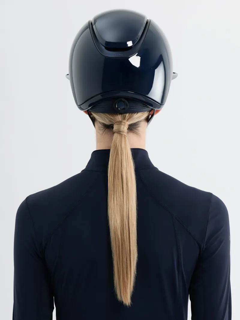 LeMieux Verv Competition Helmet Gloss - Navy-3