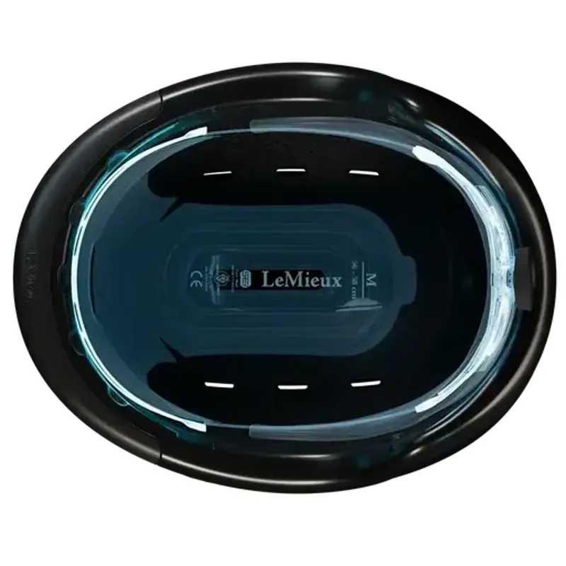 LeMieux Verv Competition Helmet Gloss - Black-8