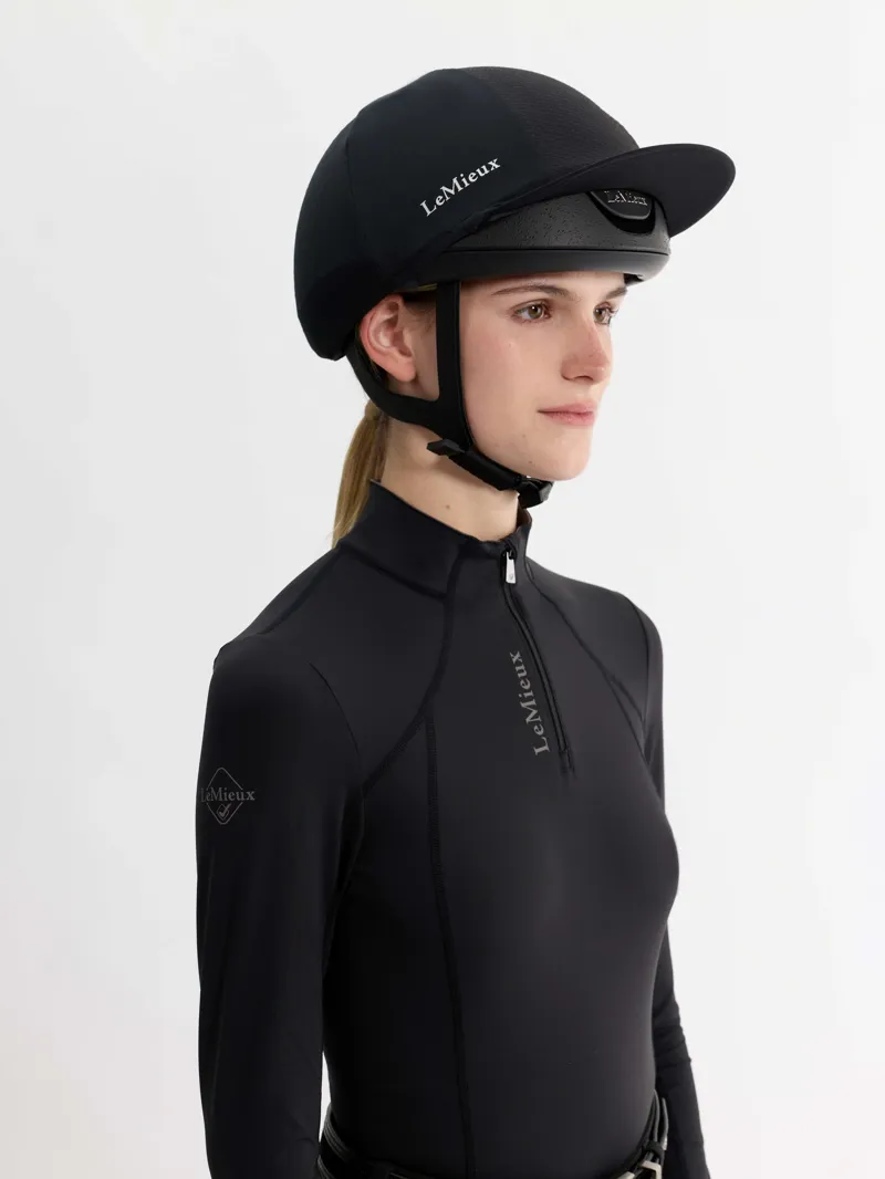 LeMieux Vexa Skull Cap Riding Helmet - Black-6