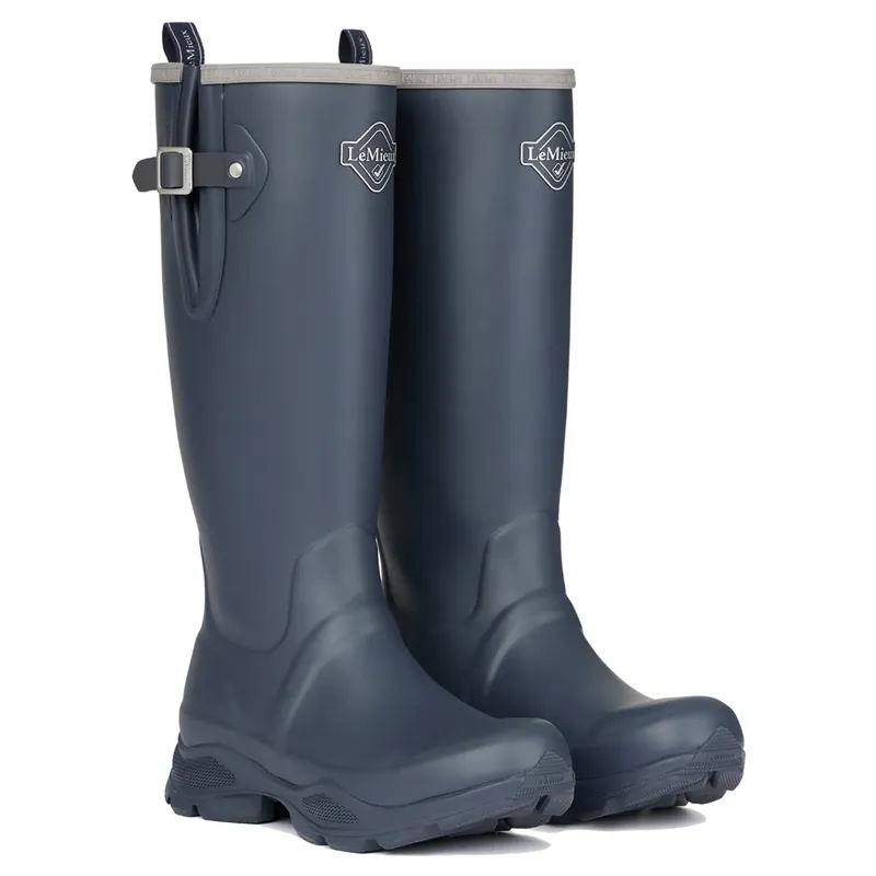 LeMieux Ladies Ultra Stride Neoprene Lined Wellington Boots - Navy