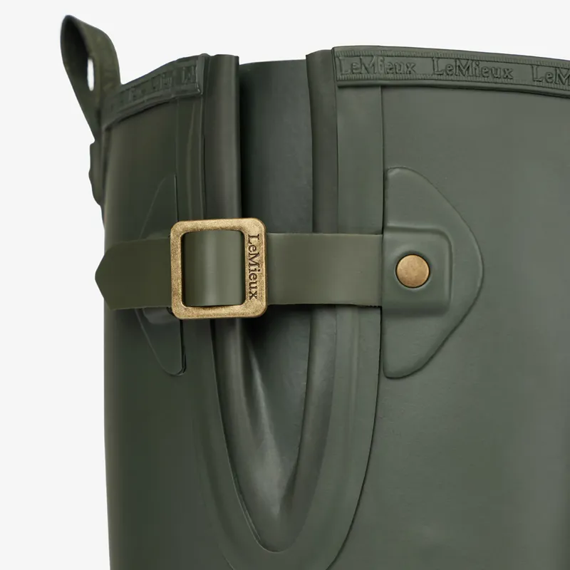 LeMieux Ladies Ultra Stride Neoprene Lined Wellington Boots - Oak-4