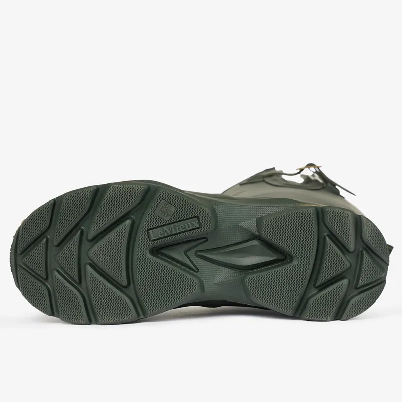 LeMieux Ladies Ultra Stride Neoprene Lined Wellington Boots - Oak-3