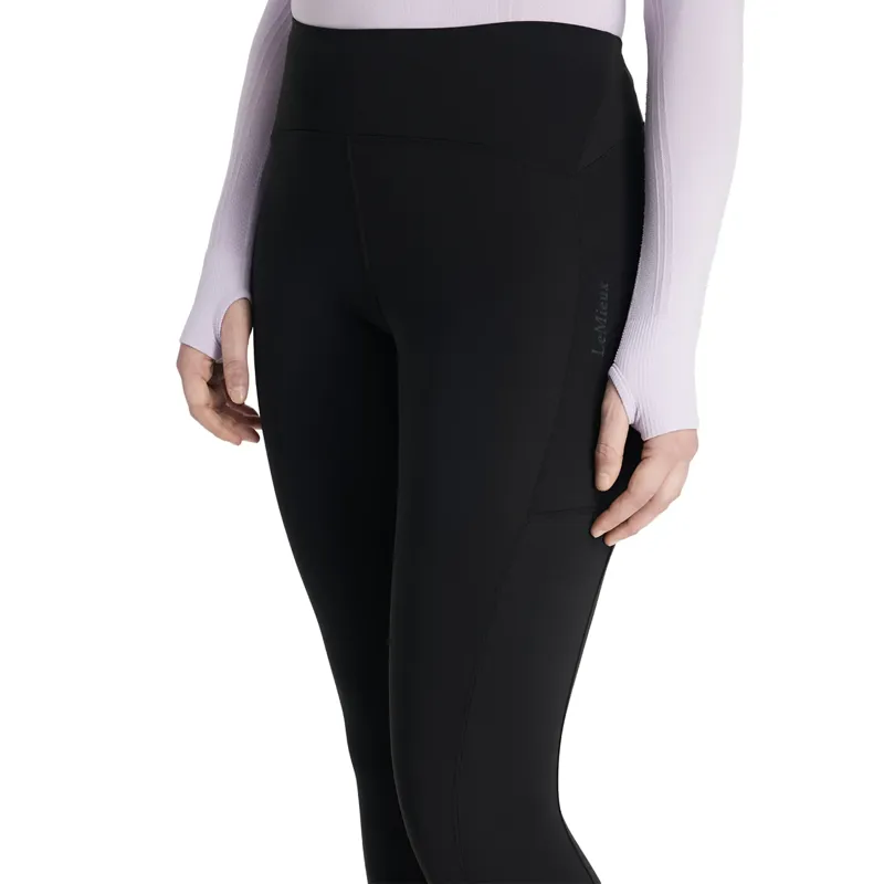 LeMieux Natalie Brushed Pull On - Black-1