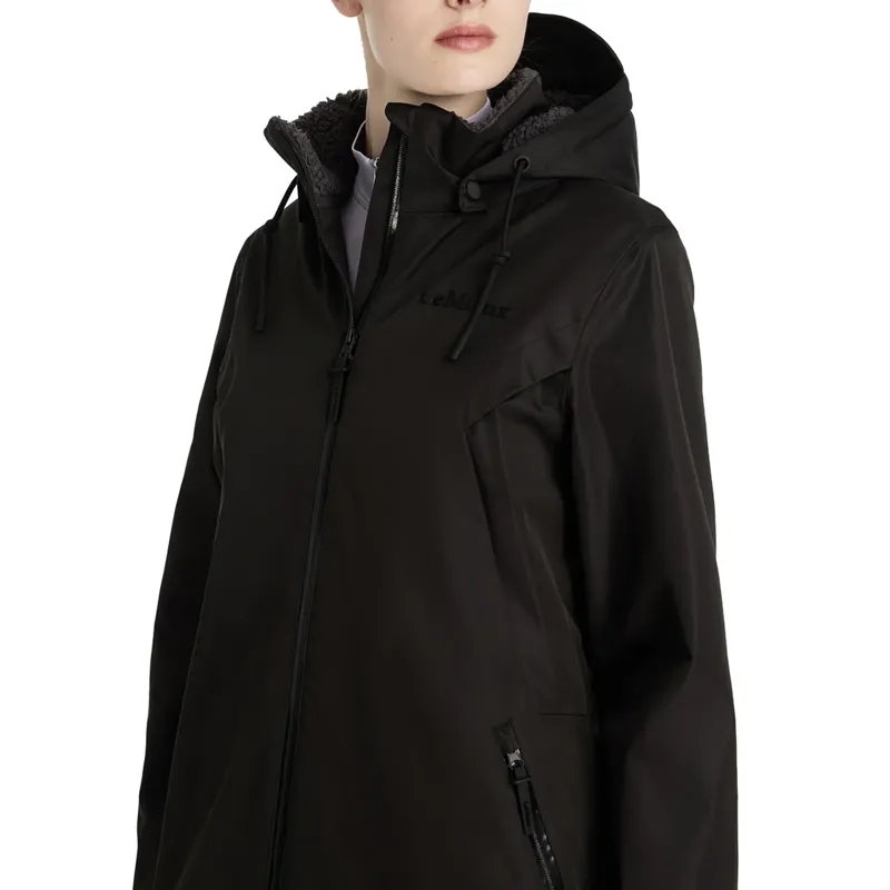 LeMieux All Elements Waterproof Womens Robe - Black-3