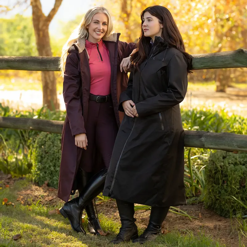 LeMieux All Elements Waterproof Womens Robe - Black-6