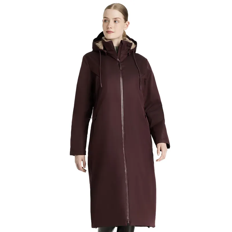 LeMieux All Elements Waterproof Womens Robe - Damson-1