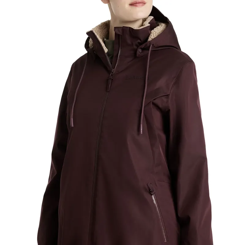 LeMieux All Elements Waterproof Womens Robe - Damson-3
