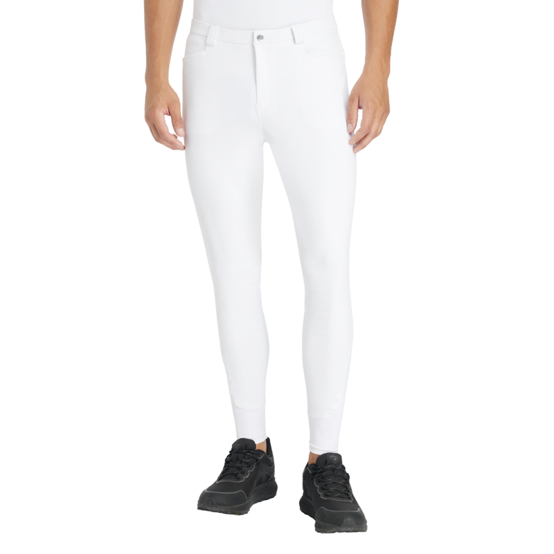 LeMieux Mens Full Seat Sports Breech - White-1