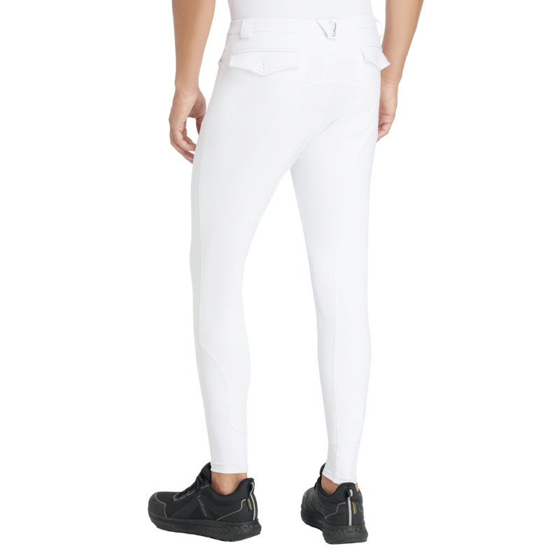 LeMieux Mens Full Seat Sports Breech - White-2