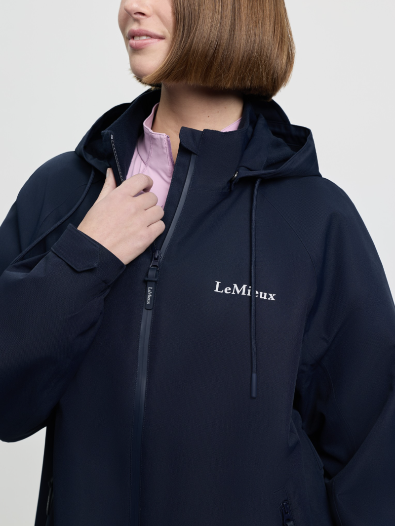 LeMieux Indra Waterproof Jacket - Navy-2