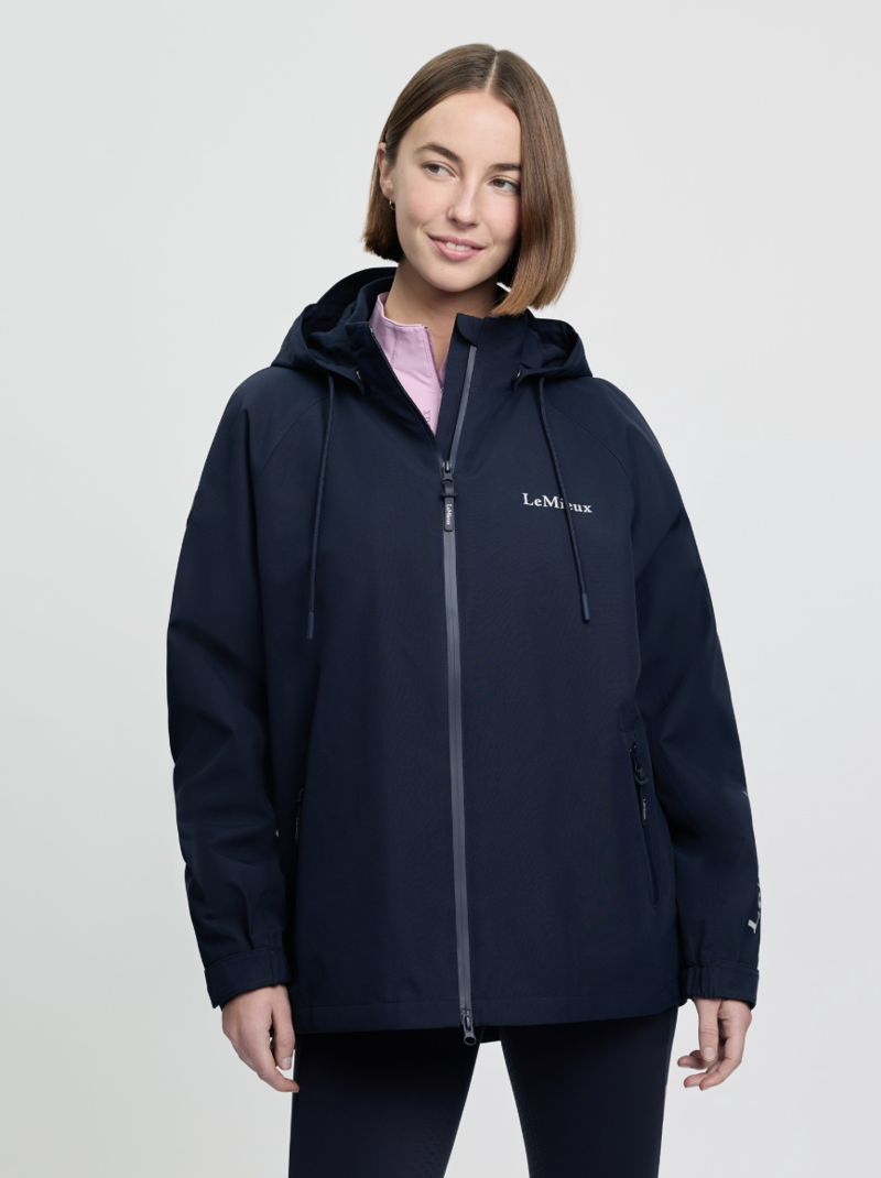 LeMieux Indra Waterproof Jacket - Navy-5