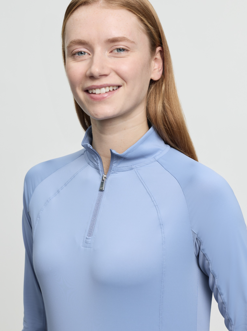 LeMieux Halle Lightweight Base Layer - Powder Blue-2