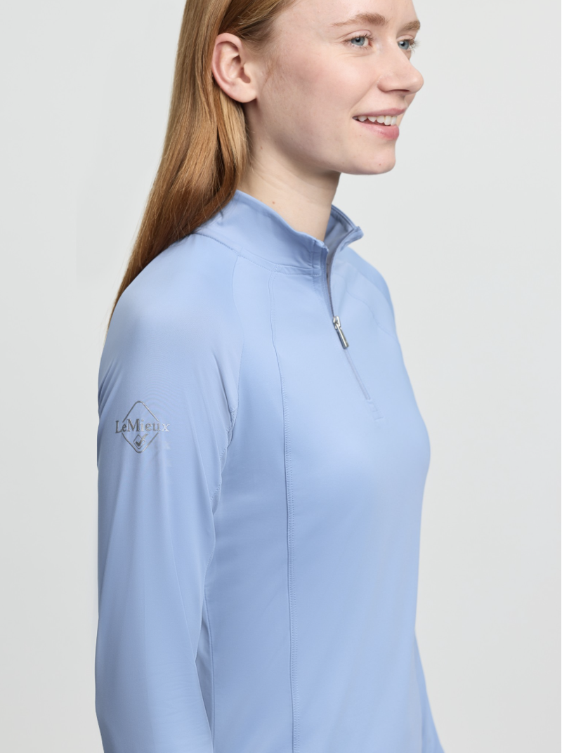 LeMieux Halle Lightweight Base Layer - Powder Blue-4