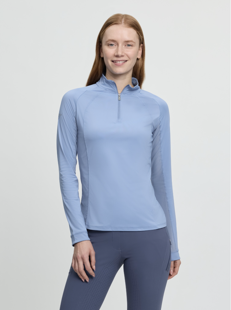 LeMieux Halle Lightweight Base Layer - Powder Blue-6