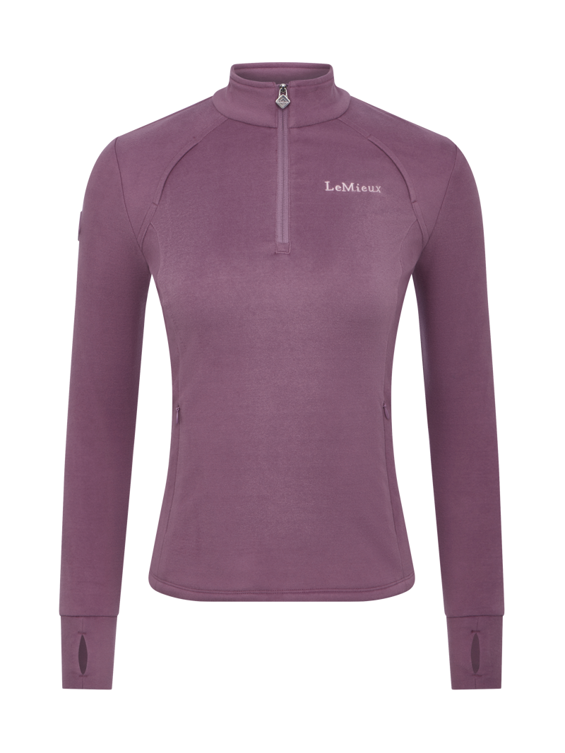 LeMieux Frances Quarter Zip Fleece - Mallow