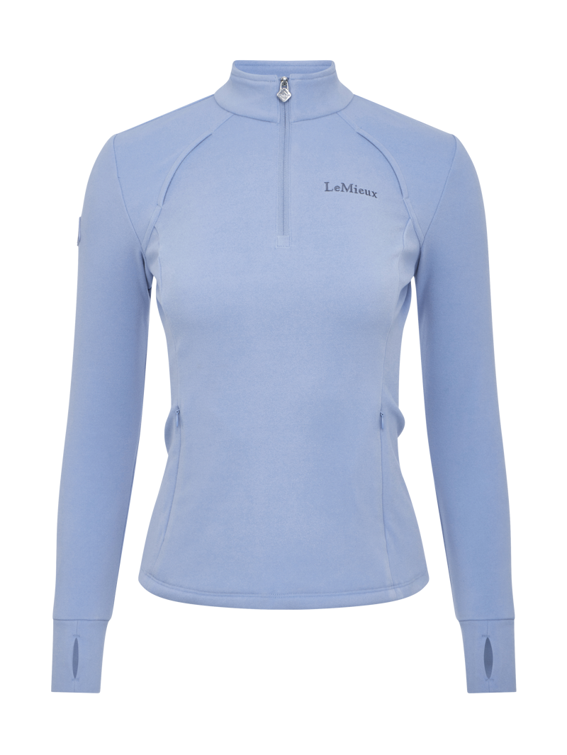 LeMieux Frances Quarter Zip Fleece - Powder Blue