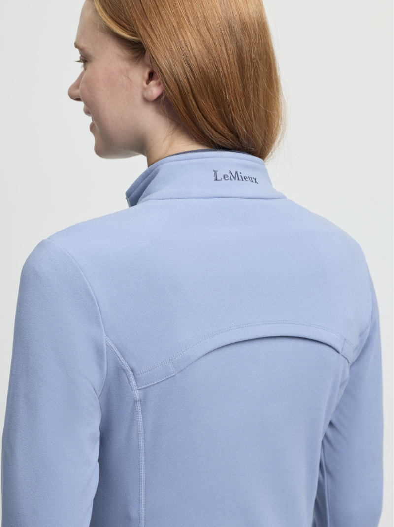 LeMieux Frances Quarter Zip Fleece - Powder Blue-2