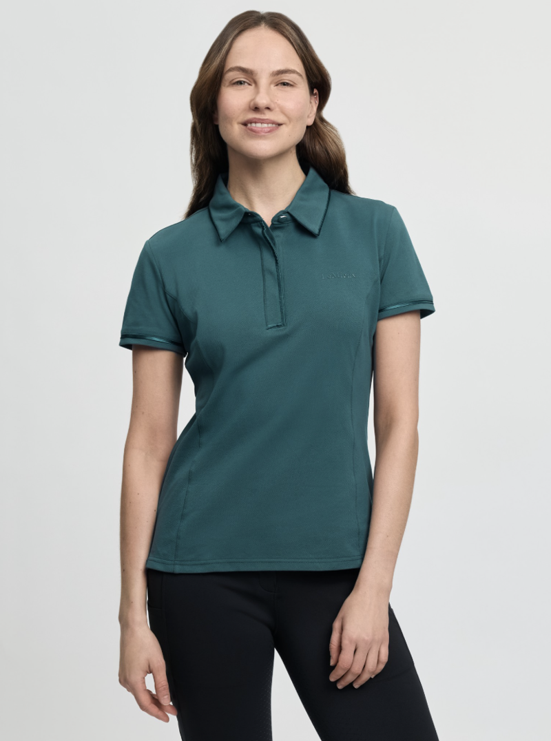 LeMieux Pixie Polo Shirt - Jungle-1