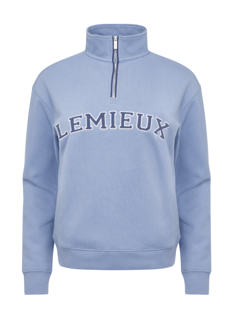 LeMieux Kelsie Quarter Neck Sweat - Powder Blue