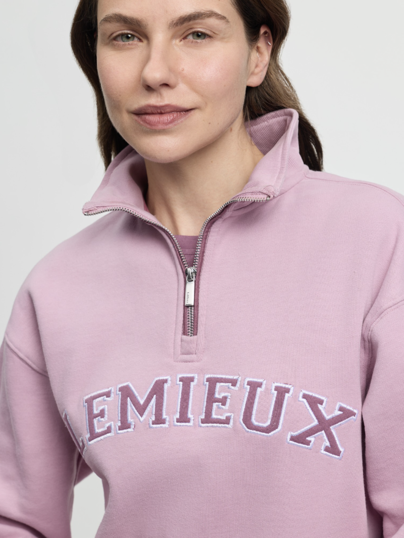 LeMieux Kelsie Quarter Neck Sweat - Fondant-2