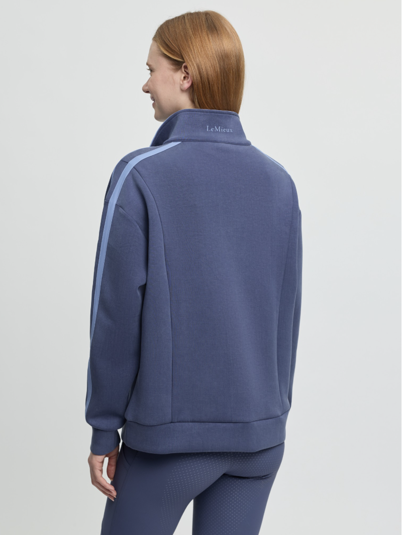 LeMieux Connie Half Zip Sweat - Navy-2