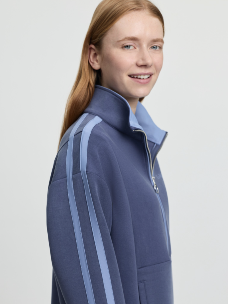 LeMieux Connie Half Zip Sweat - Navy-4