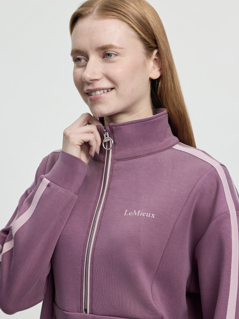 LeMieux Connie Half Zip Sweat - Mallow-3