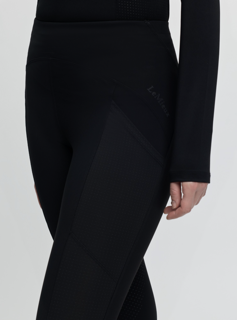 LeMieux Airflow Full Seat Pull On - Black-1