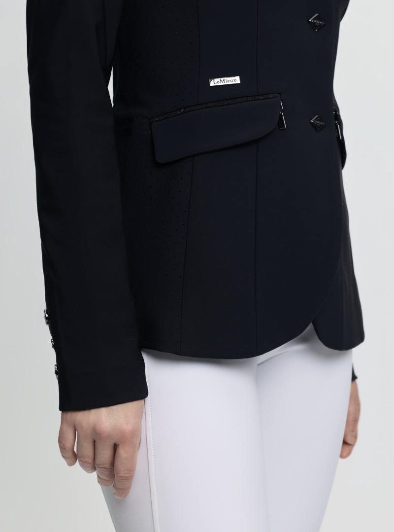 LeMieux Tall Dynamique Show Jacket - Black-4