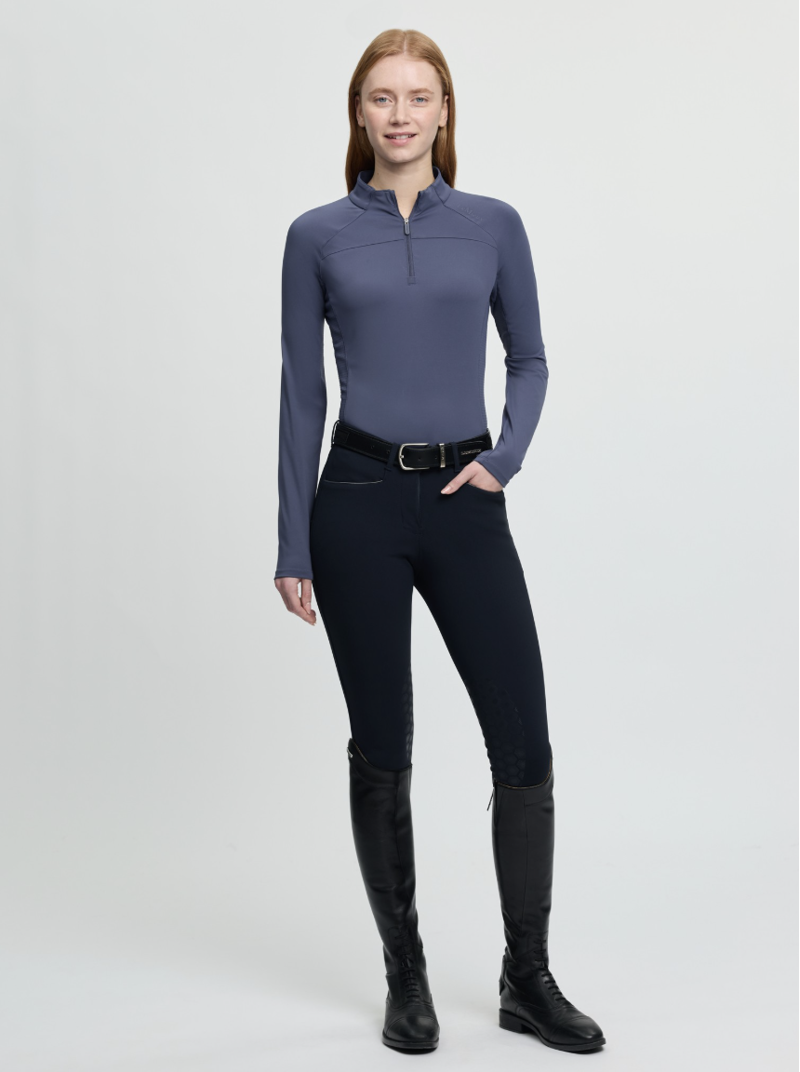 LeMieux Airflow Long Sleeve Base Layer - Shadow-8