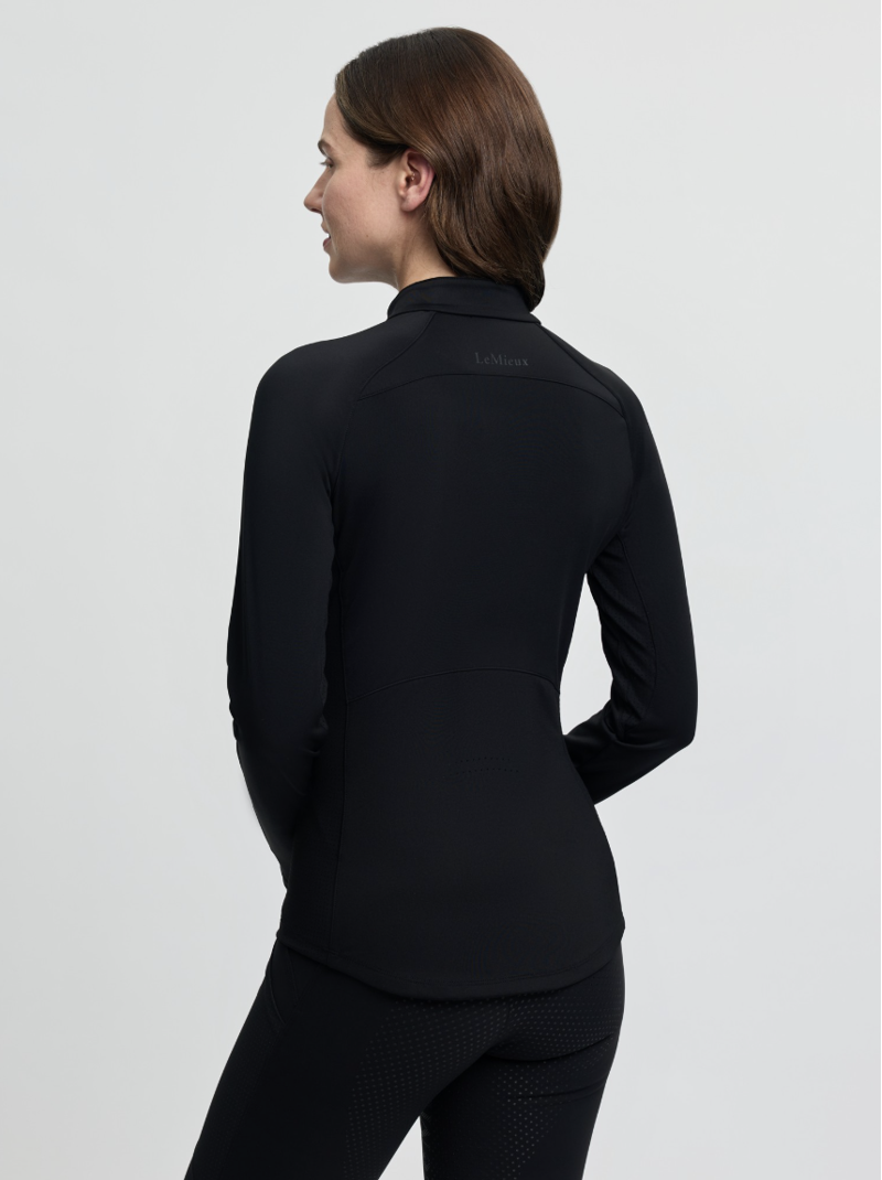 LeMieux Airflow Long Sleeve Base Layer - Black-5