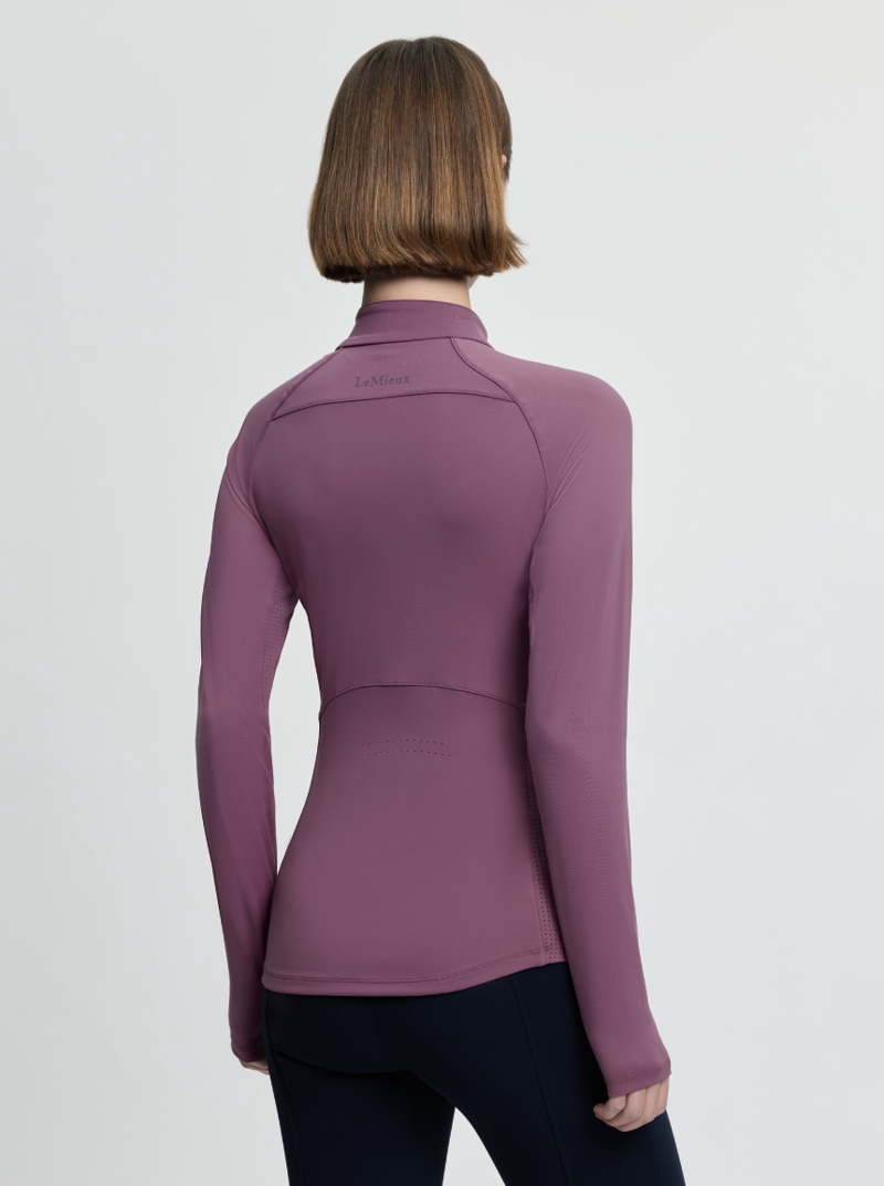 LeMieux Airflow Long Sleeve Base Layer - Mallow-3