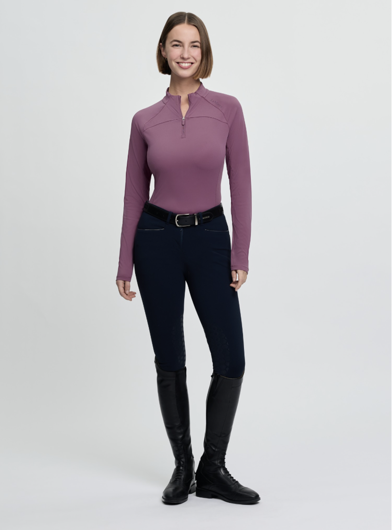 LeMieux Airflow Long Sleeve Base Layer - Mallow-8