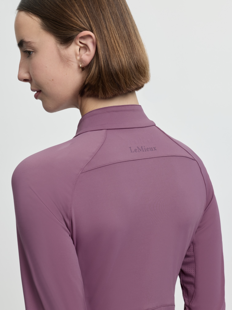 LeMieux Airflow Long Sleeve Base Layer - Mallow-5