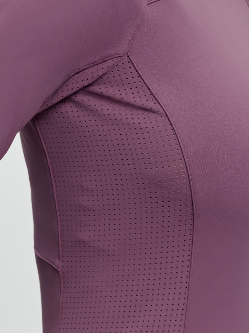 LeMieux Airflow Long Sleeve Base Layer - Mallow-6
