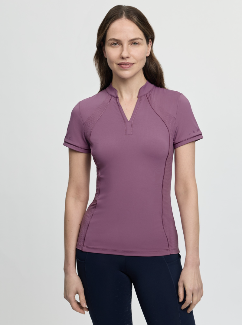 LeMieux Lisa Mesh Base Layer - Mallow-1