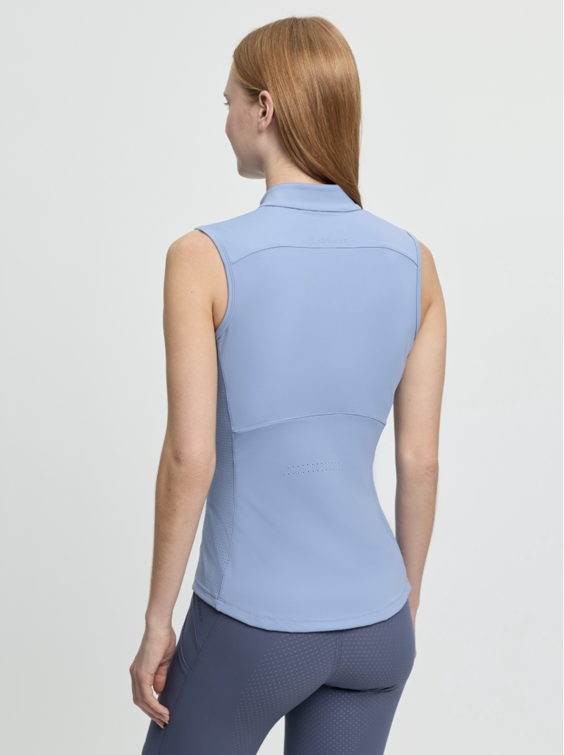 LeMieux Airflow Sleeveless Base Layer - Powder Blue-2