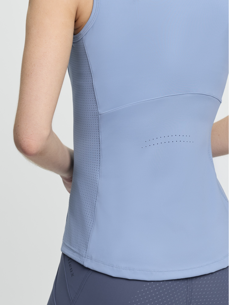 LeMieux Airflow Sleeveless Base Layer - Powder Blue-4