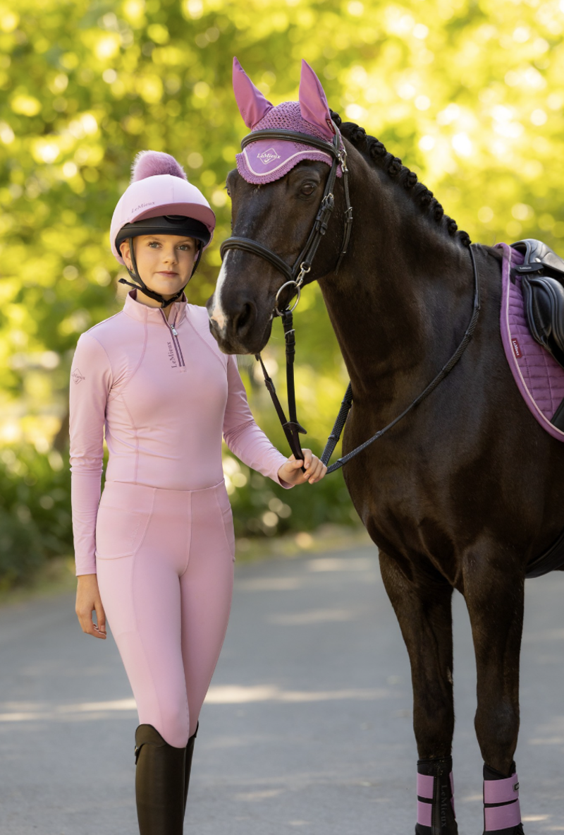 LeMieux Classic Fly Hood - Mallow-3