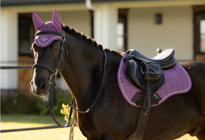 LeMieux Classic Fly Hood - Mallow-1