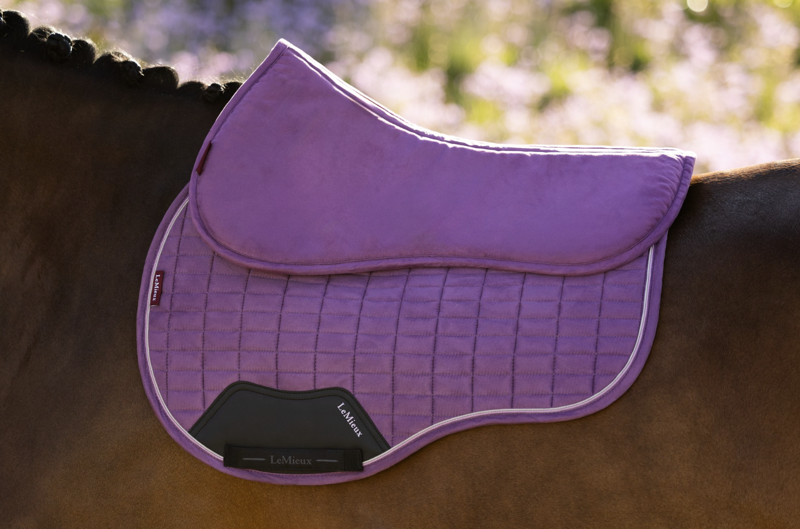 LeMieux Suede Half Pad - Mallow