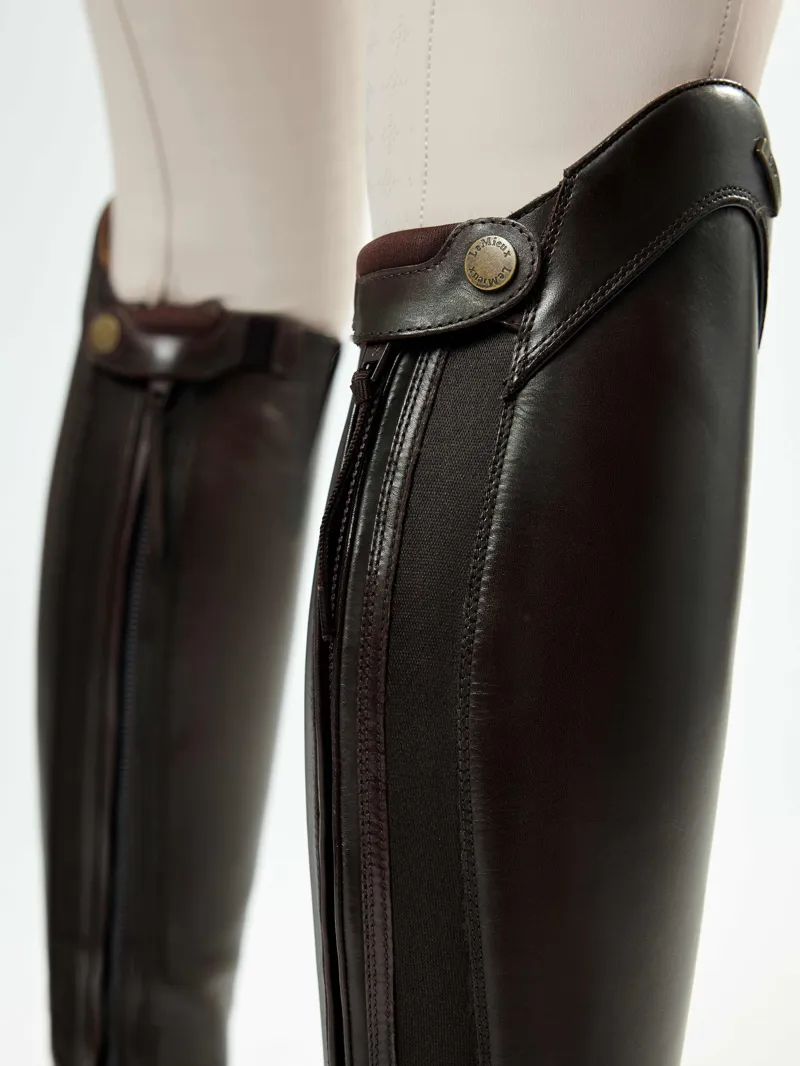 LeMieux Field Riding Boots Short/Slim - Brown-3