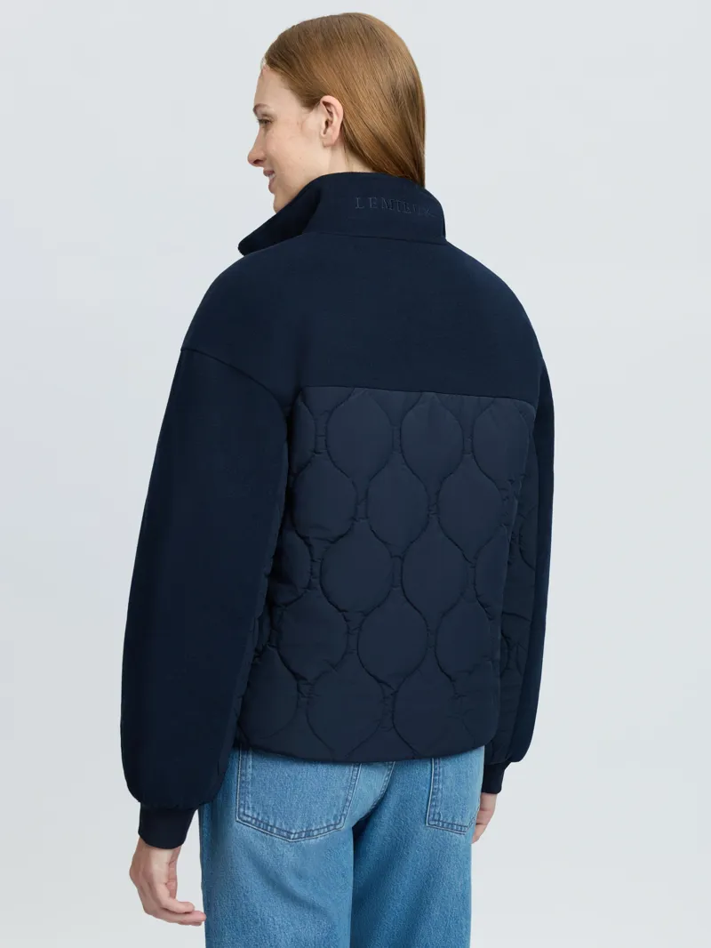 LeMieux Chloe Bomber Jacket - Navy-2
