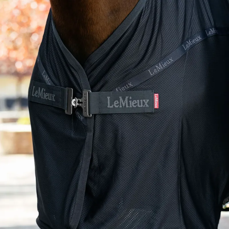 LeMieux Arika Air-Tek Stable Sheet - Navy-1
