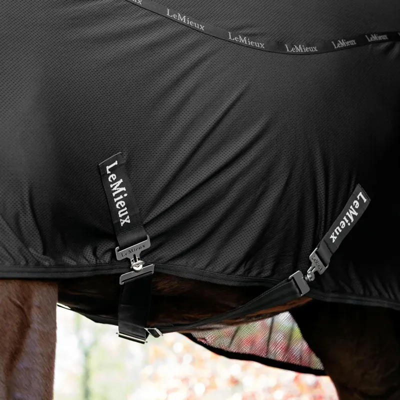 LeMieux Arika Air-Tek Stable Sheet - Black-2
