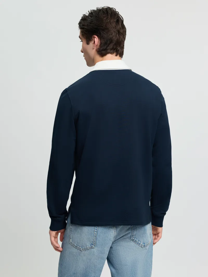 LeMieux Mens Rugby Shirt - Navy-2