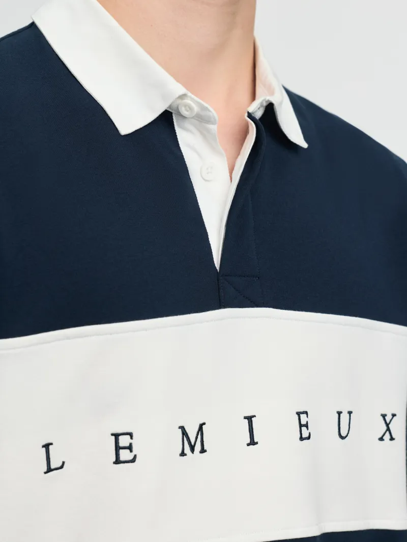 LeMieux Mens Rugby Shirt - Navy-3