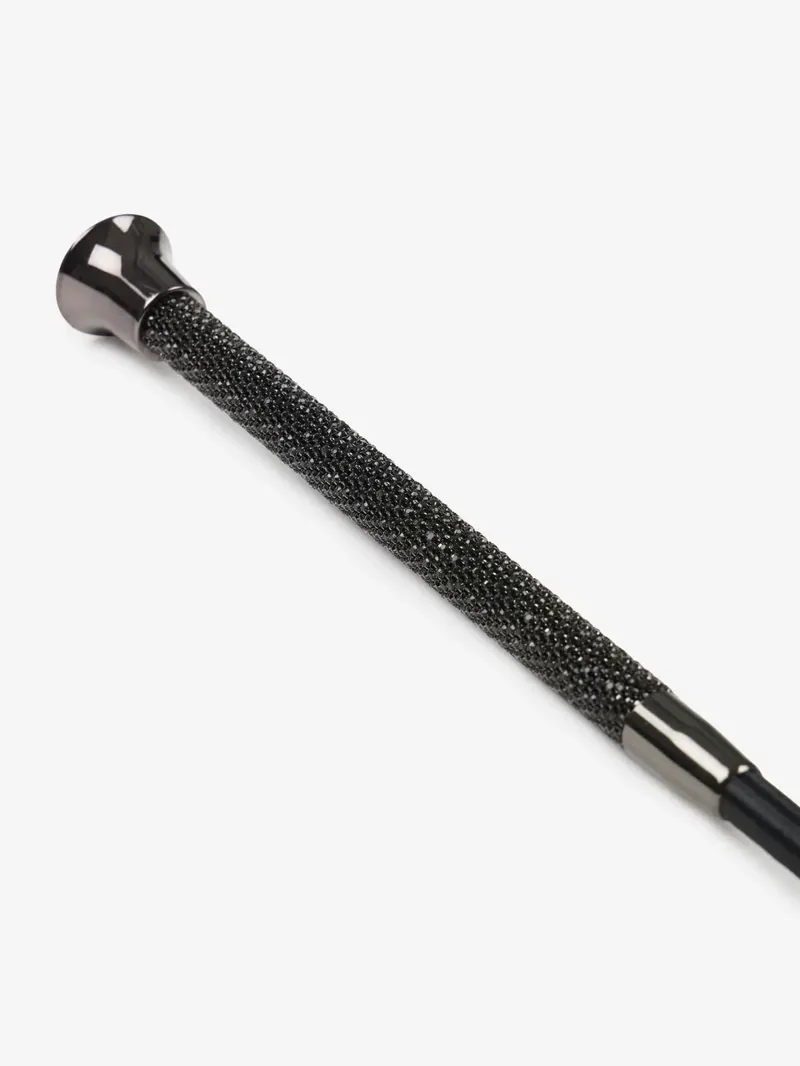 LeMieux Brilliance Baton Whip - Black - One Size-1