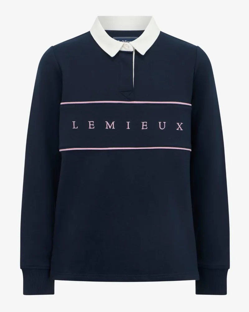 LeMieux Young Rider Riley Rugby Shirt - Navy